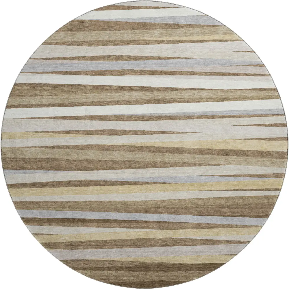 Mayfield AMF997 Brown 8' x 8' Rug