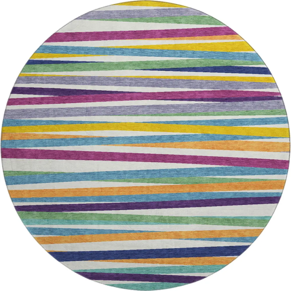 Mayfield AMF997 White 8' x 8' Rug