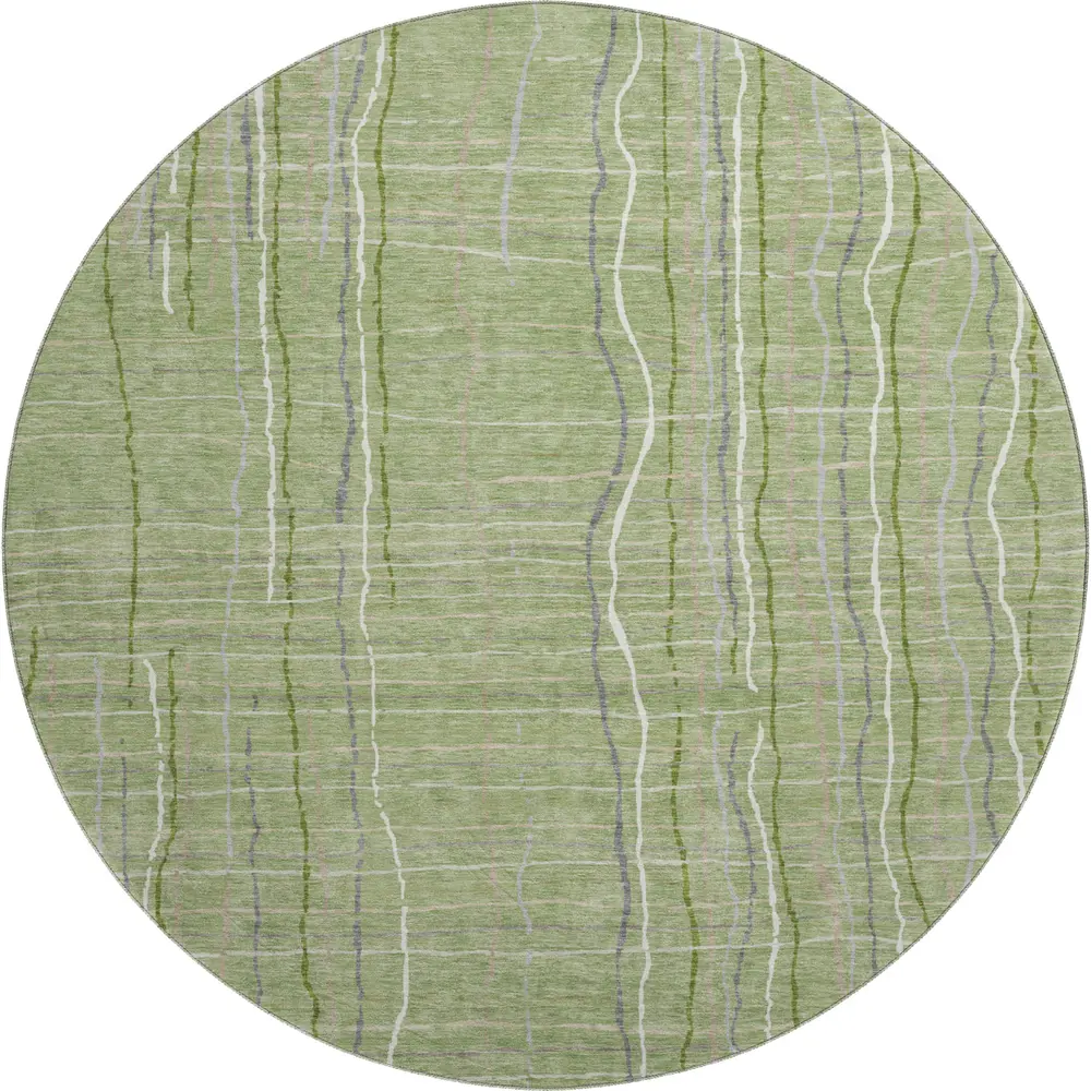 Mayfield AMF998 Green 8' x 8' Rug