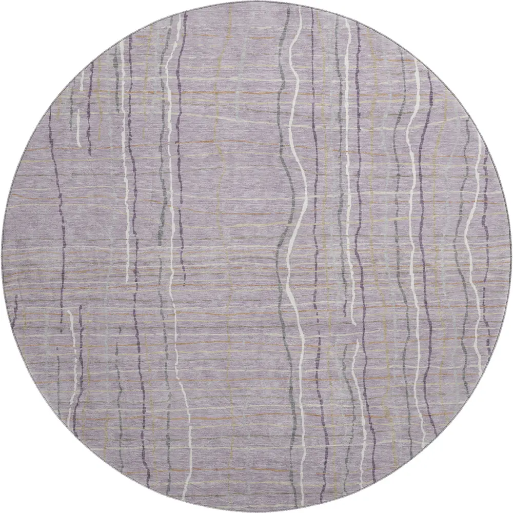 Mayfield AMF998 Lavender 8' x 8' Rug