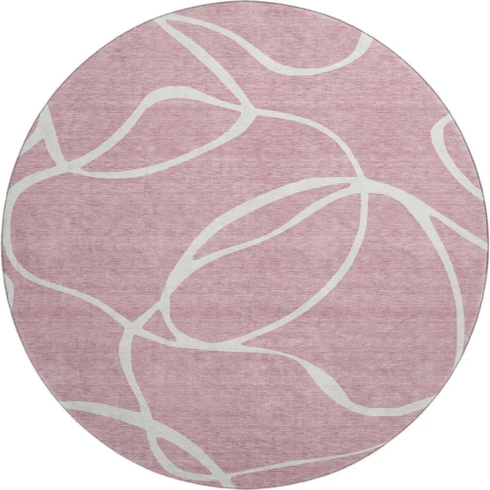 Mayfield AMF999 Pink 8' x 8' Rug