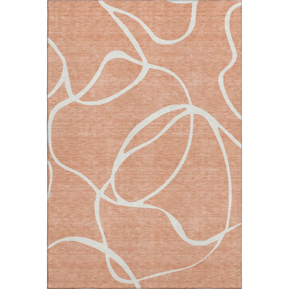 Mayfield AMF999 Salmon 3' x 5' Rug