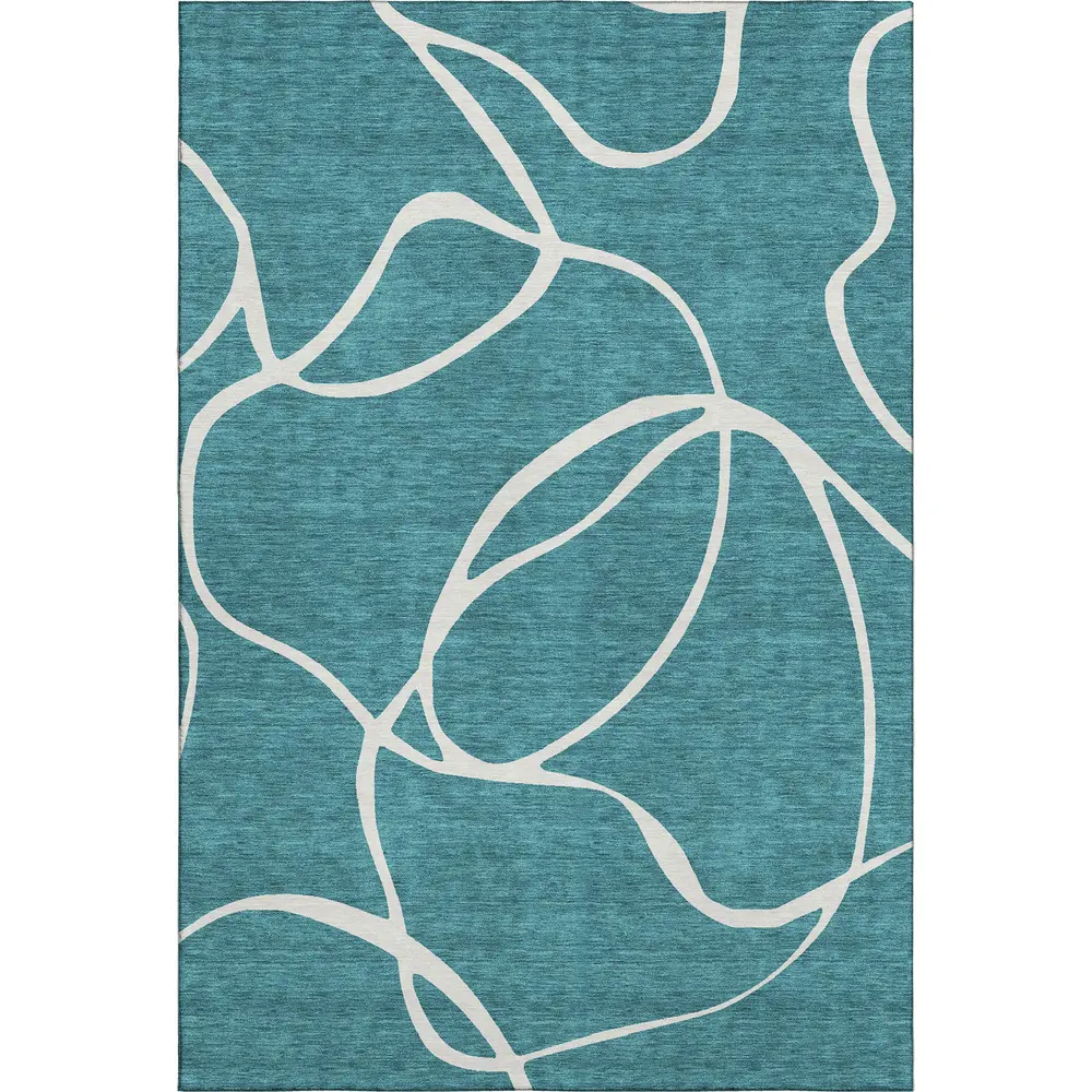 Mayfield AMF999 Teal 10' x 14' Rug