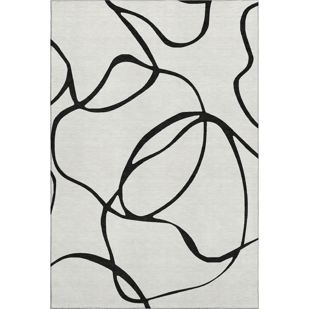 Mayfield AMF999 White 3' x 5' Rug