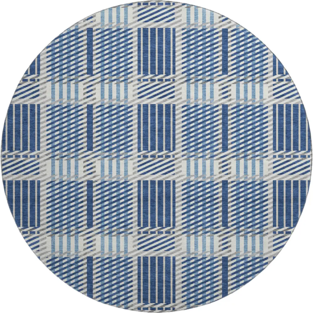 Mayfield AMF1000 Navy 8' x 8' Rug