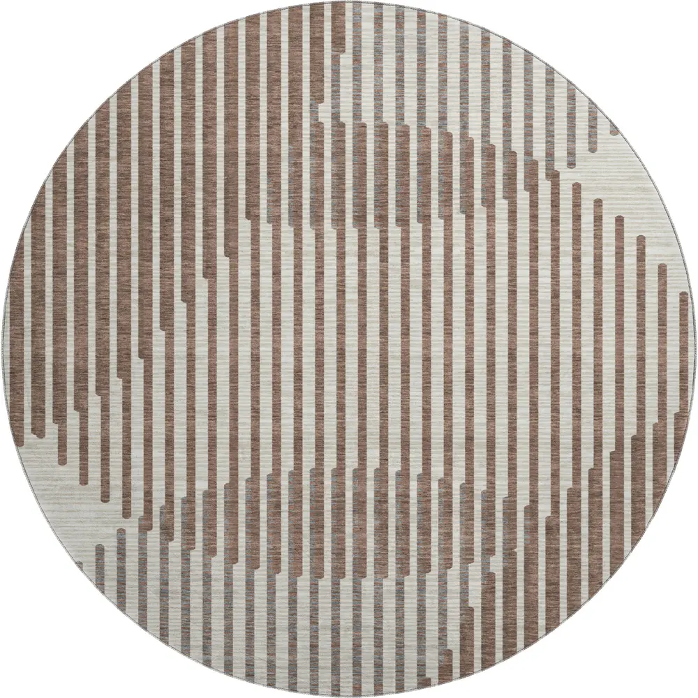 Mayfield AMF1001 Brown 8' x 8' Rug