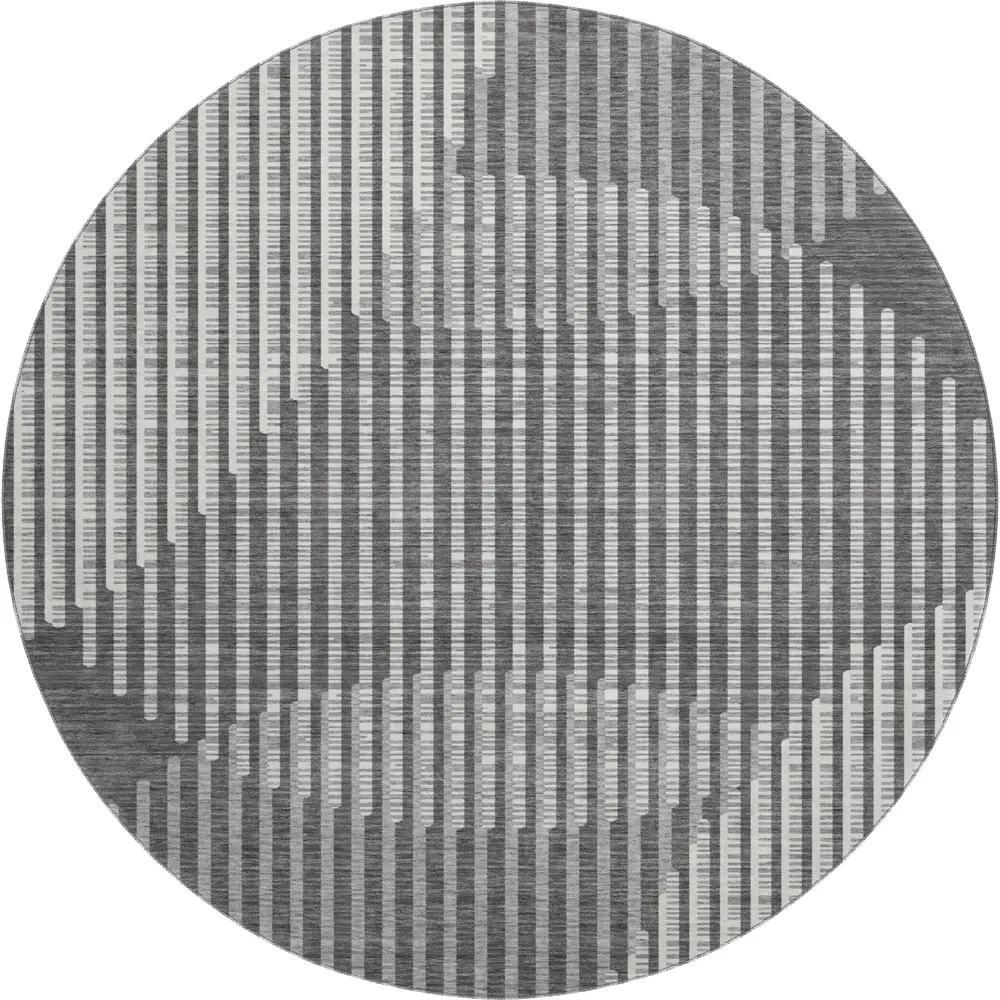 Mayfield AMF1001 Charcoal 8' x 8' Rug