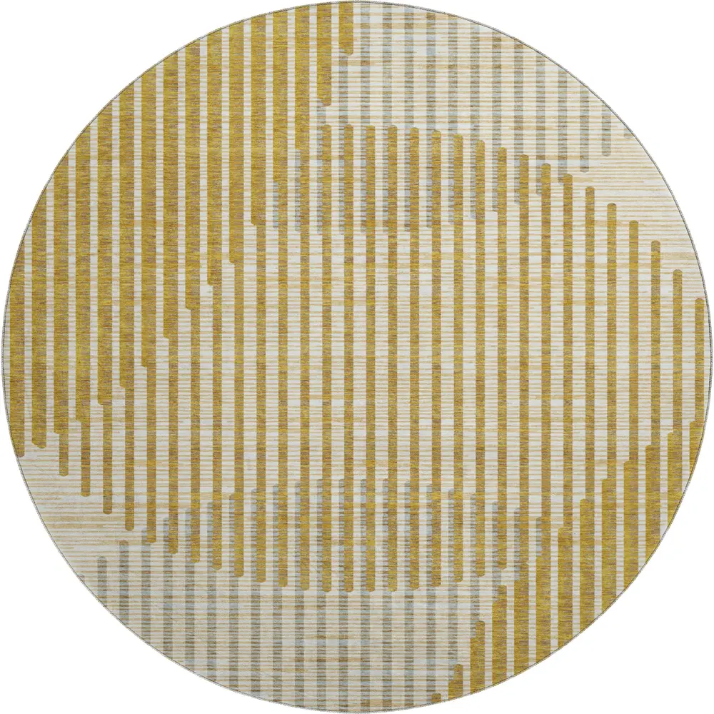 Mayfield AMF1001 Gold 8' x 8' Rug