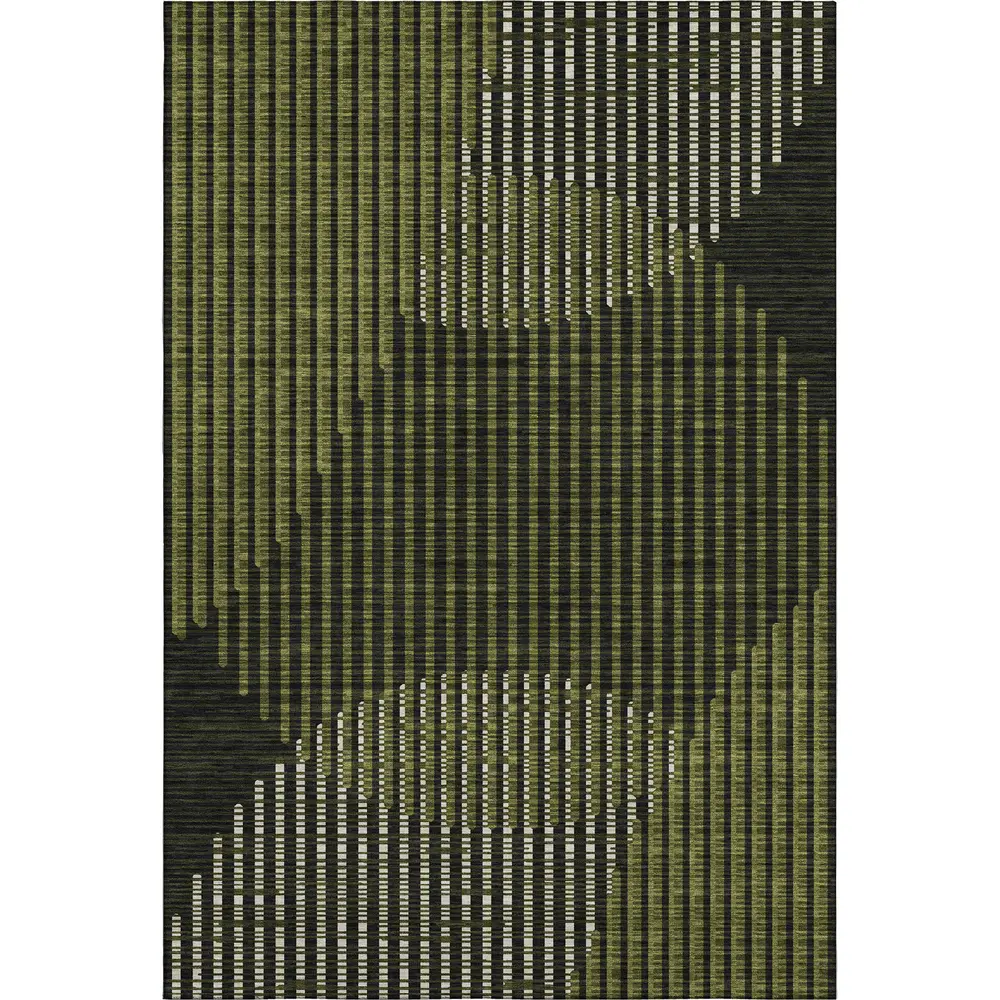 Mayfield AMF1001 Olive 3' x 5' Rug