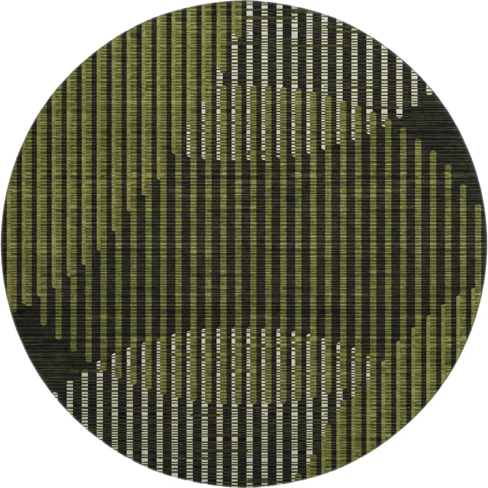 Mayfield AMF1001 Olive 8' x 8' Rug