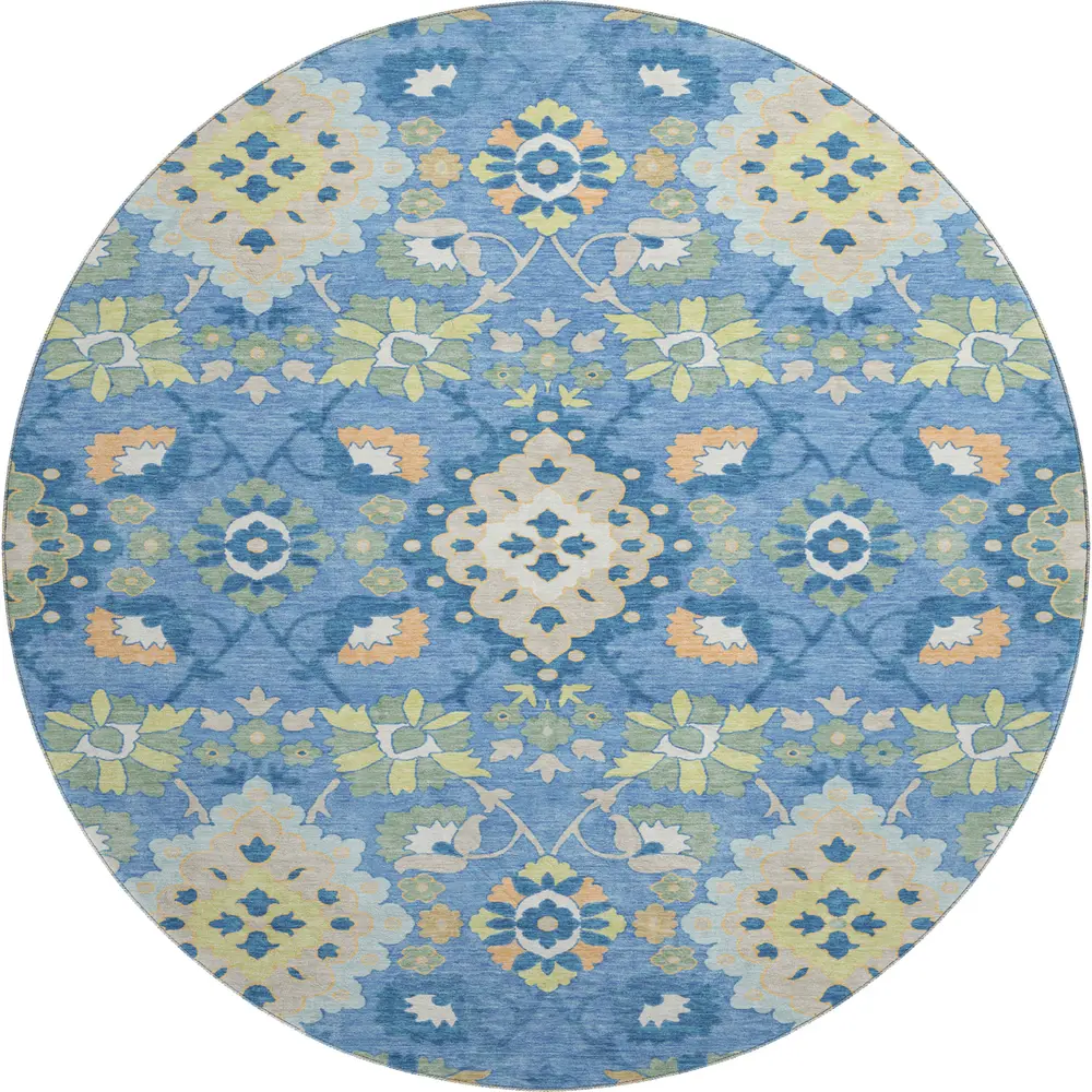 Mayfield AMF1002 Blue 8' x 8' Rug
