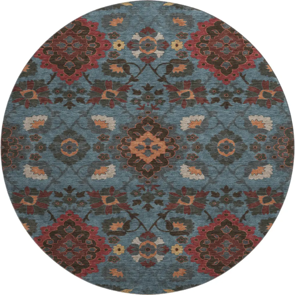 Mayfield AMF1002 Denim 8' x 8' Rug
