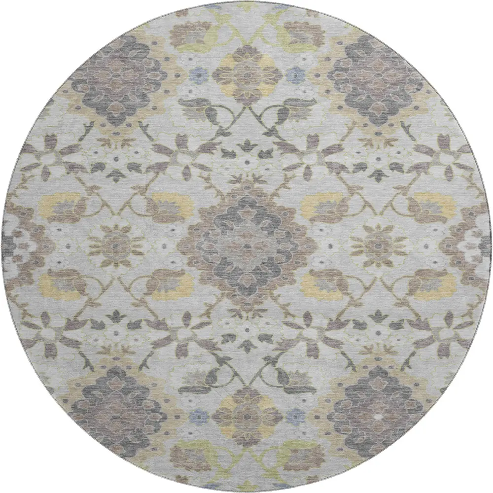 Mayfield AMF1002 Gray 8' x 8' Rug