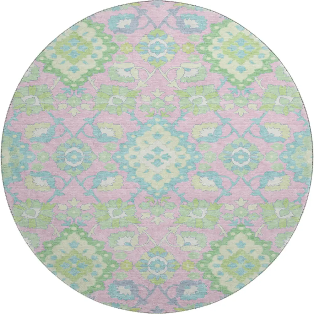 Mayfield AMF1002 Pink 8' x 8' Rug