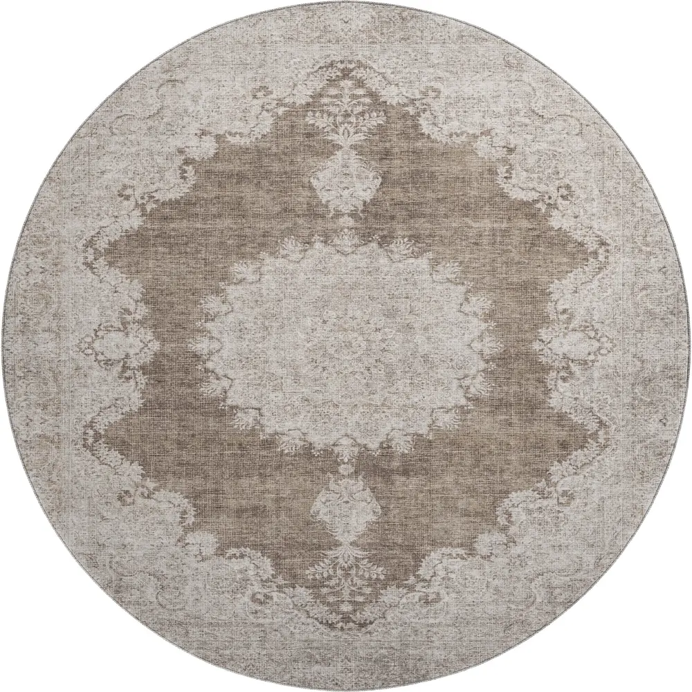 Mayfield AMF1003 Brown 8' x 8' Rug