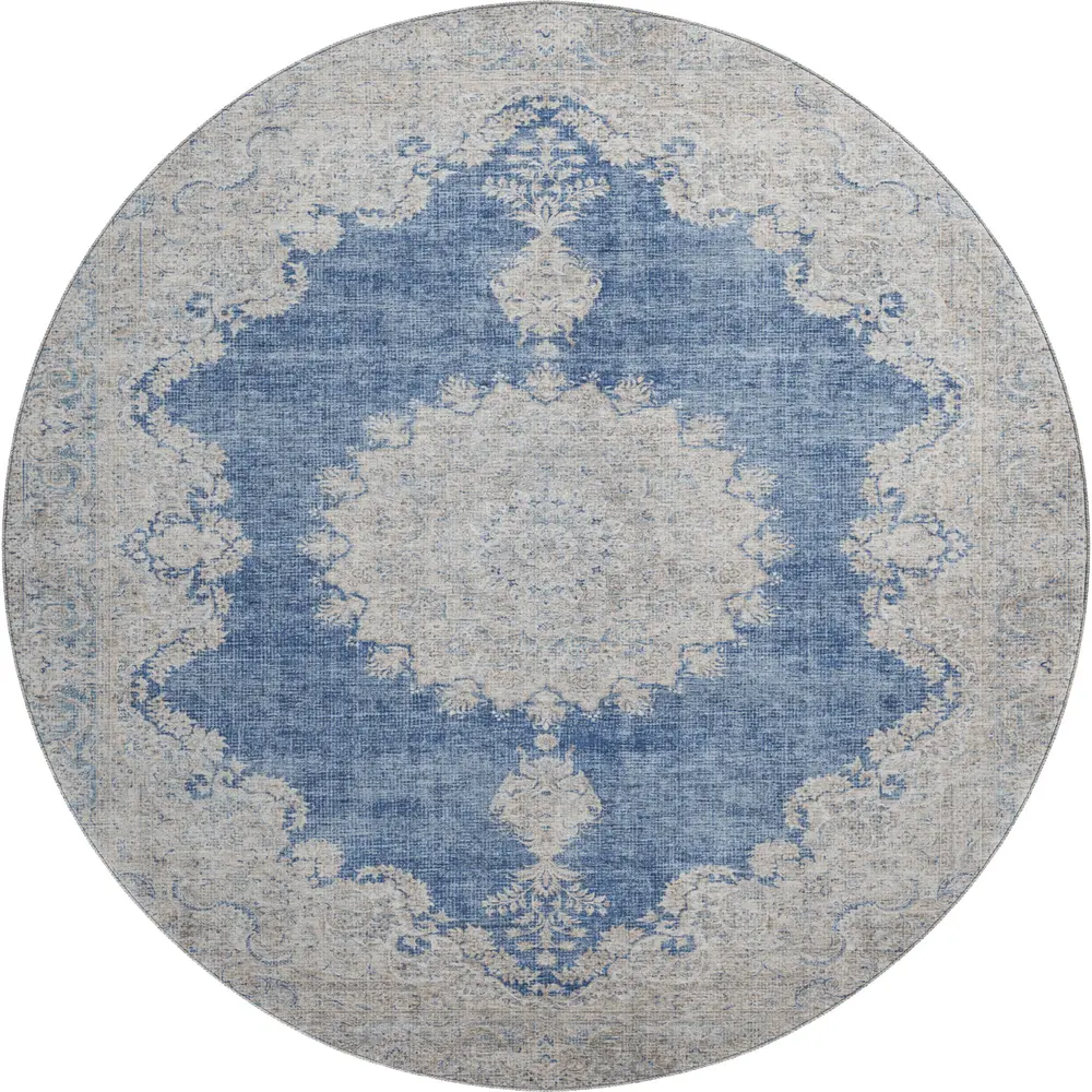 Mayfield AMF1003 Navy 8' x 8' Rug