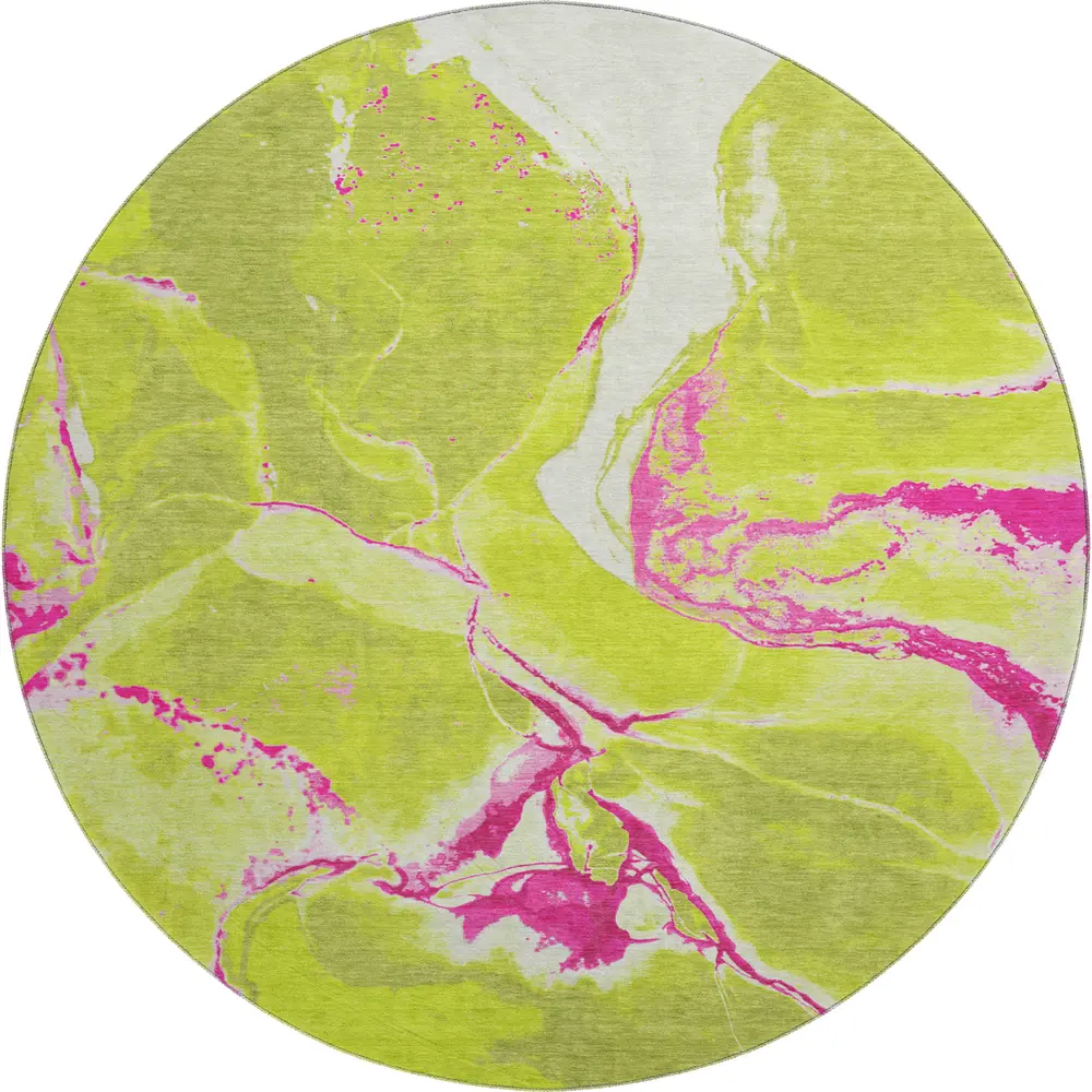 Mayfield AMF1005 Lime 8' x 8' Rug