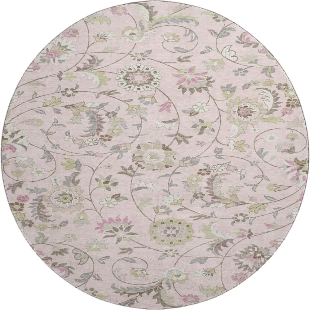 Mayfield AMF1006 Pink 8' x 8' Rug