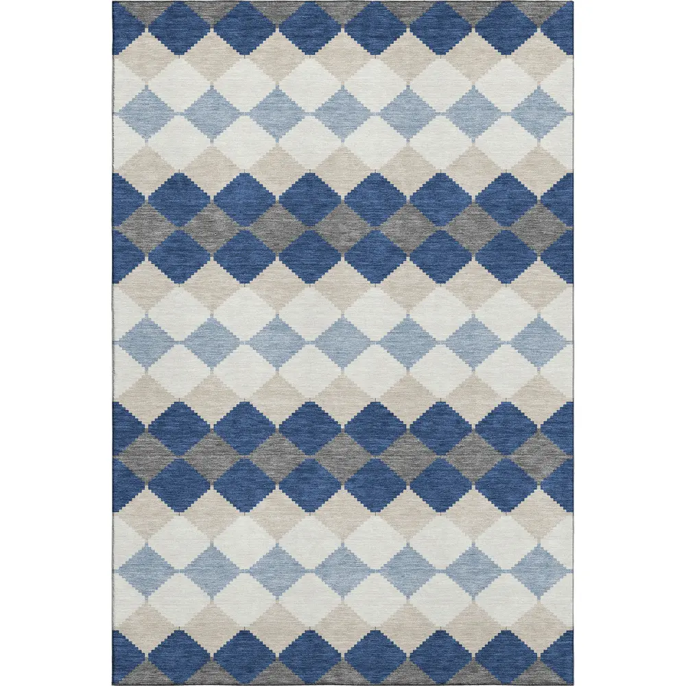 Mayfield AMF1007 Navy 3' x 5' Rug