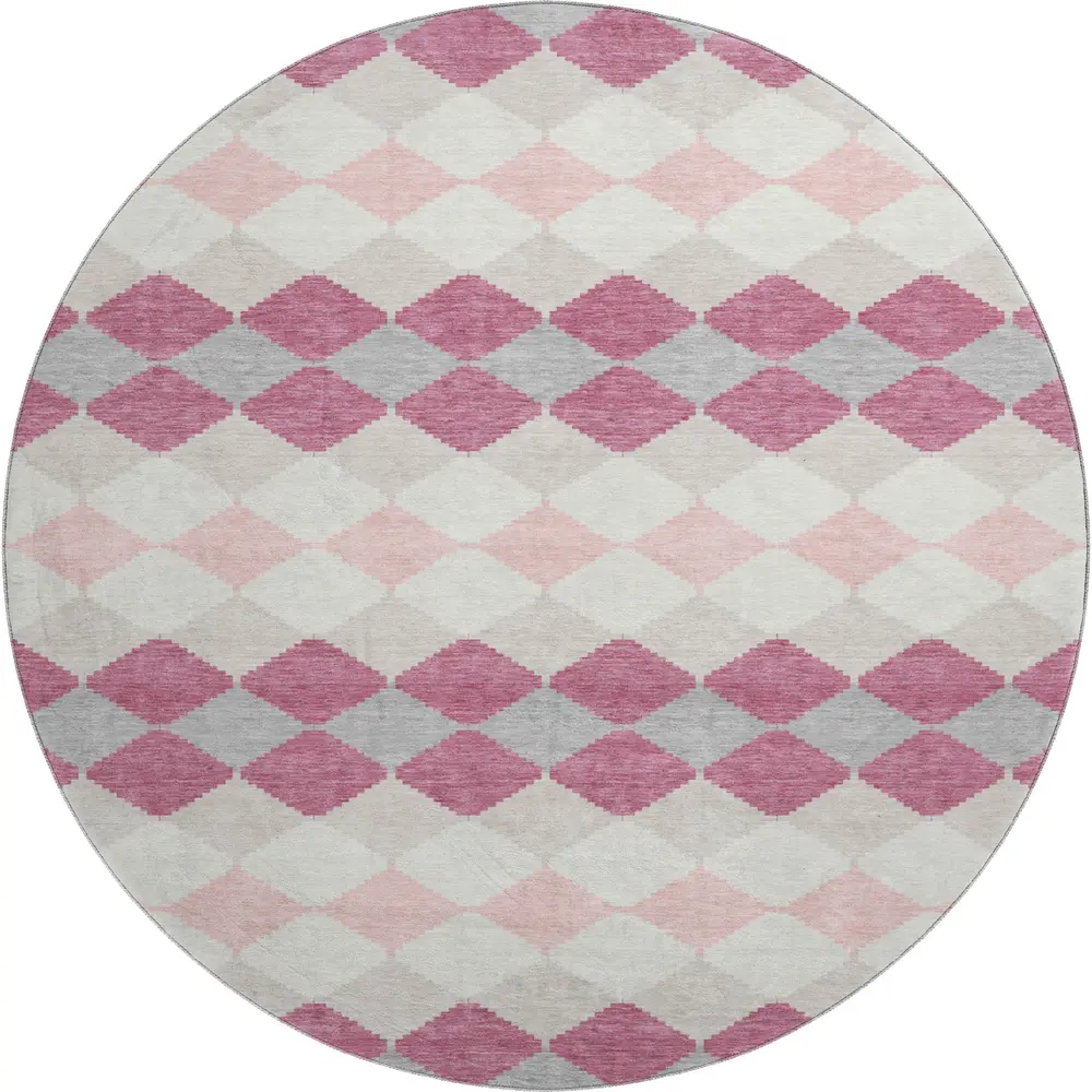 Mayfield AMF1007 Pink 8' x 8' Rug