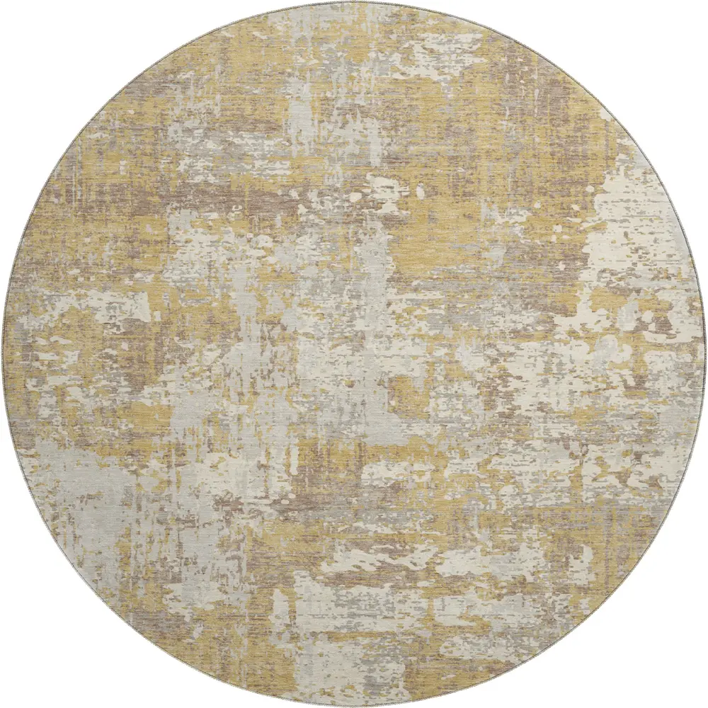 Mayfield AMF1008 Gold 8' x 8' Rug