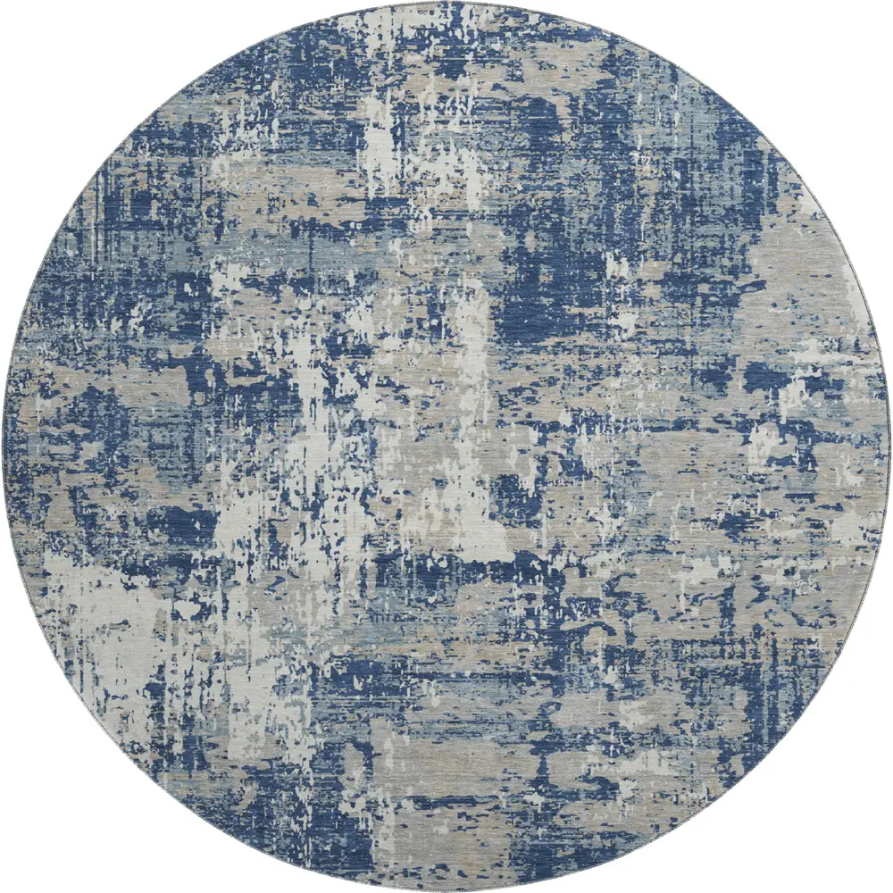 Mayfield AMF1008 Navy 8' x 8' Rug