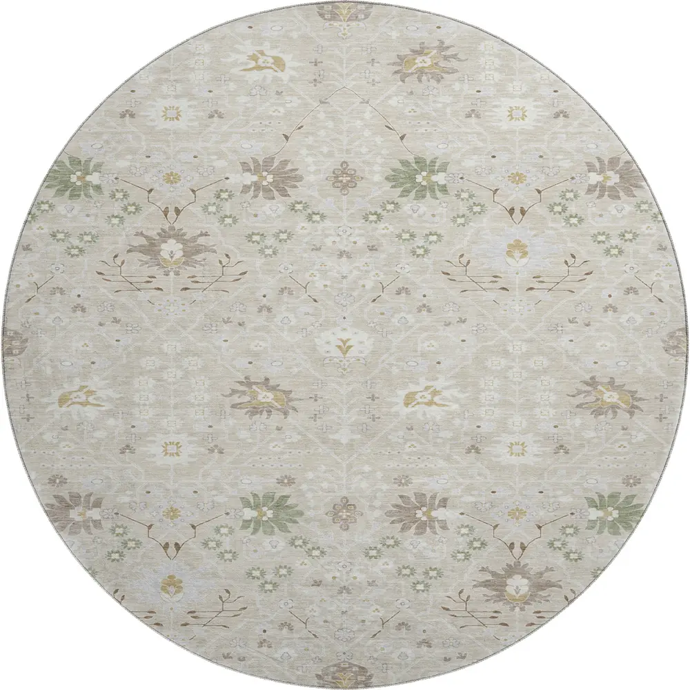 Mayfield AMF1009 Beige 8' x 8' Rug