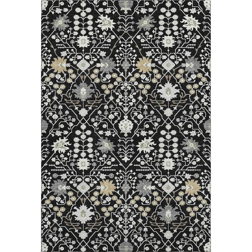 Mayfield AMF1009 Black 10' x 14' Rug