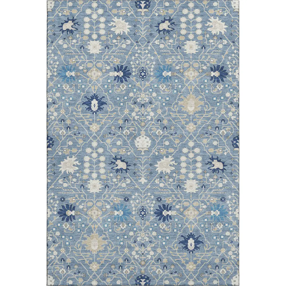 Mayfield AMF1009 Denim 3' x 5' Rug