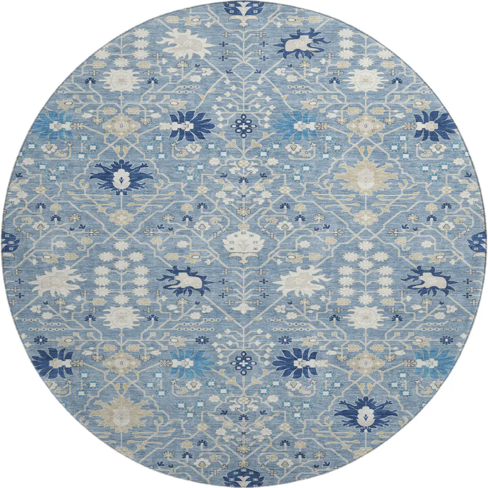 Mayfield AMF1009 Denim 8' x 8' Rug