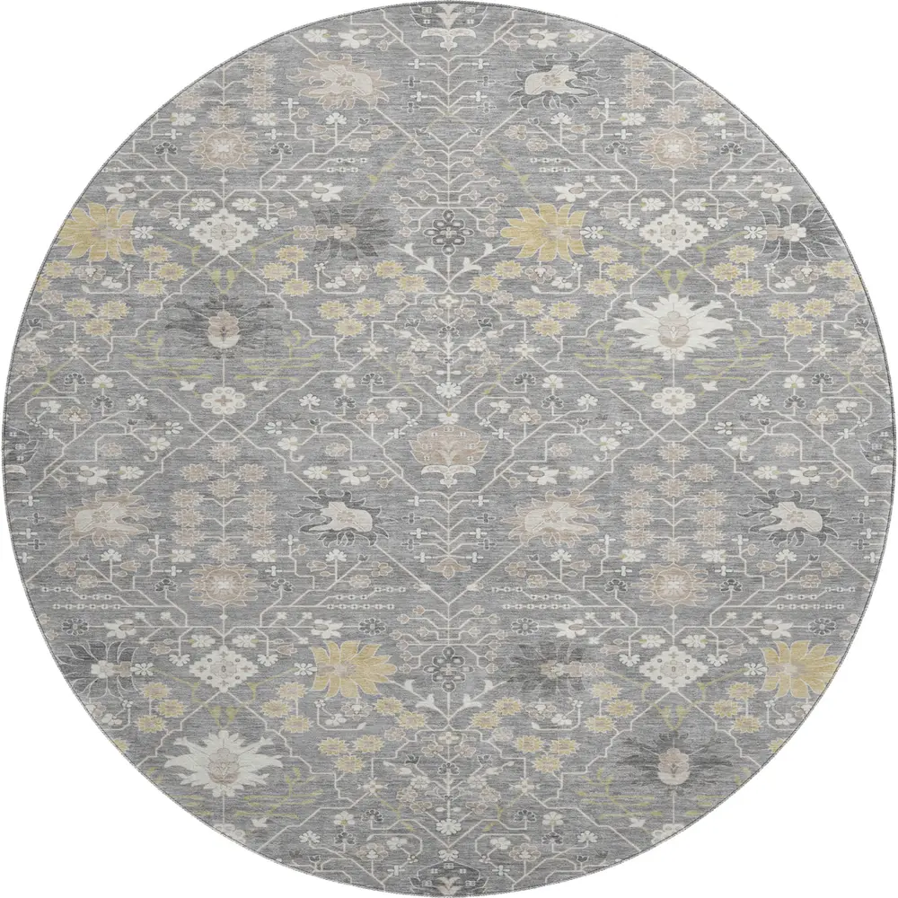 Mayfield AMF1009 Gray 8' x 8' Rug