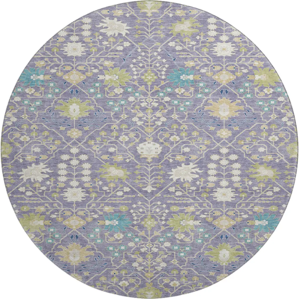 Mayfield AMF1009 Lavender 8' x 8' Rug