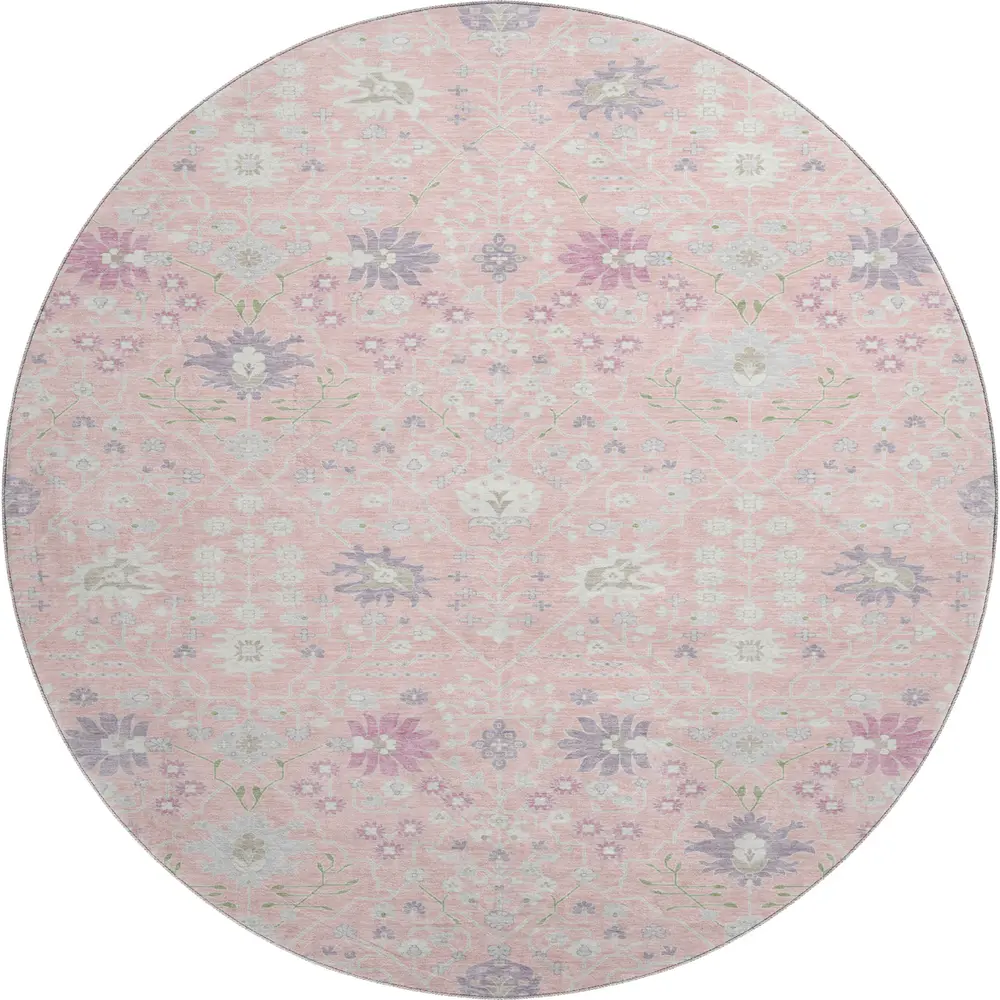 Mayfield AMF1009 Pink 8' x 8' Rug