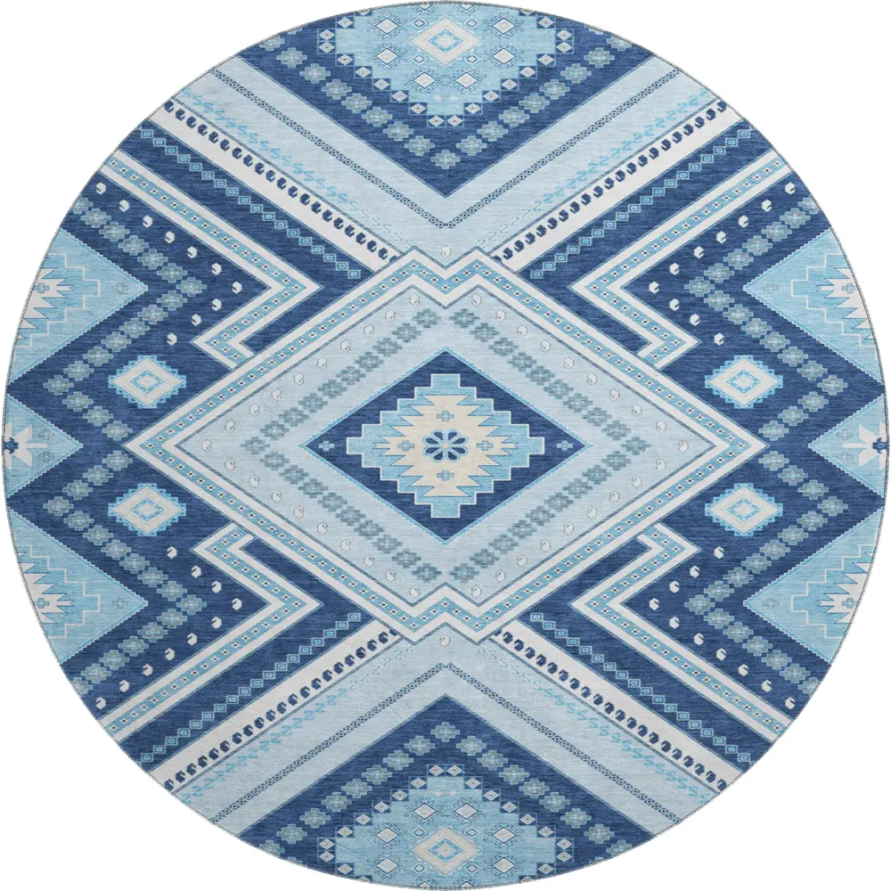 Mayfield AMF1010 Navy 8' x 8' Rug