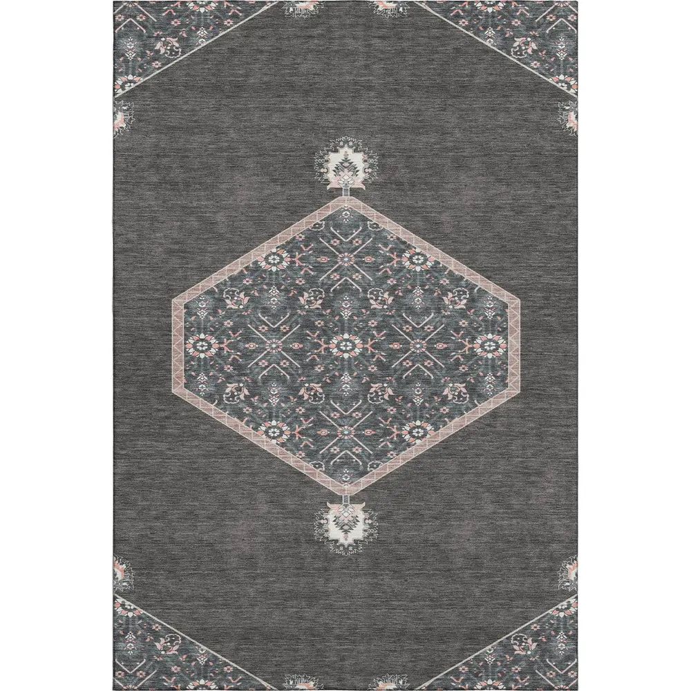 Mayfield AMF1011 Charcoal 3' x 5' Rug