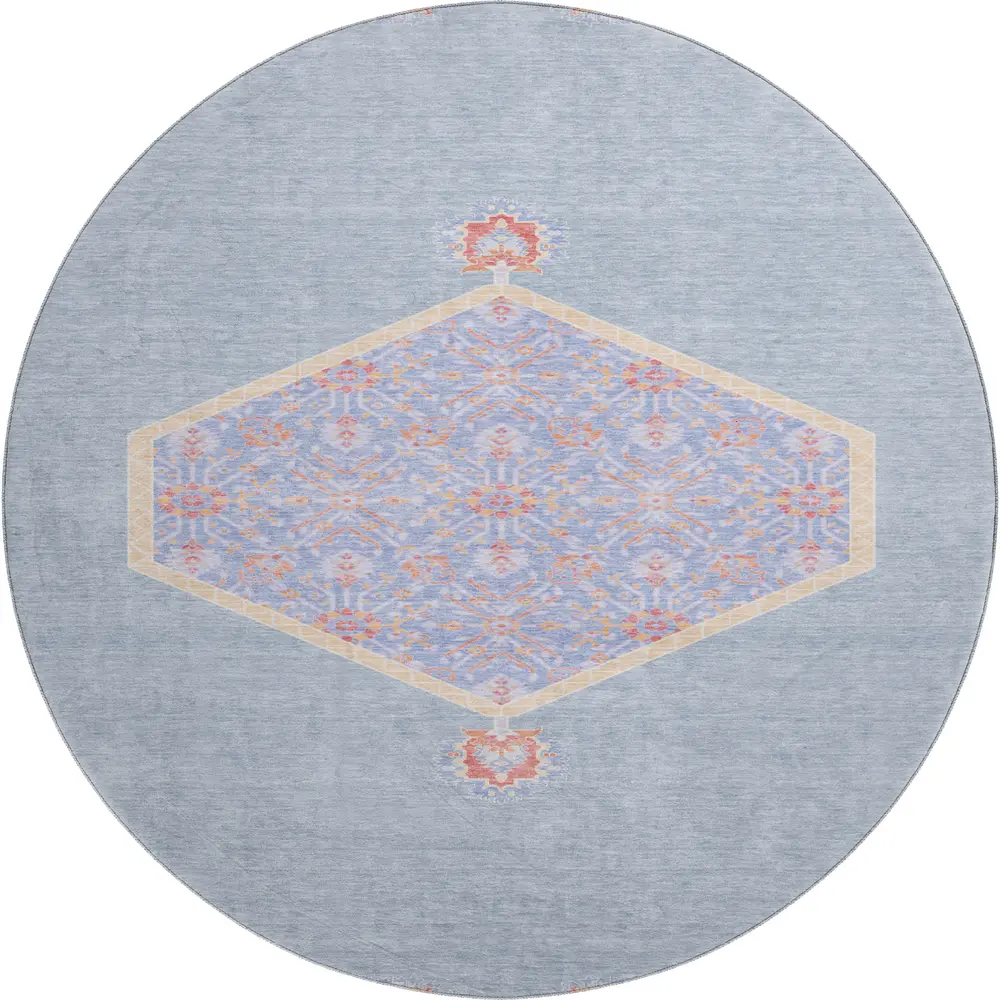Mayfield AMF1011 Denim 8' x 8' Rug