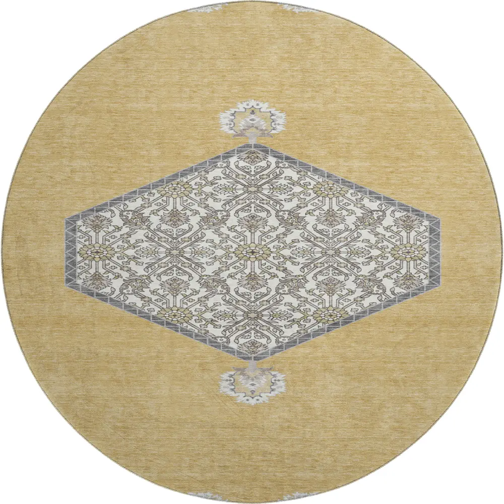 Mayfield AMF1011 Gold 8' x 8' Rug