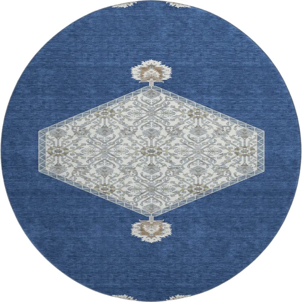Mayfield AMF1011 Navy 8' x 8' Rug