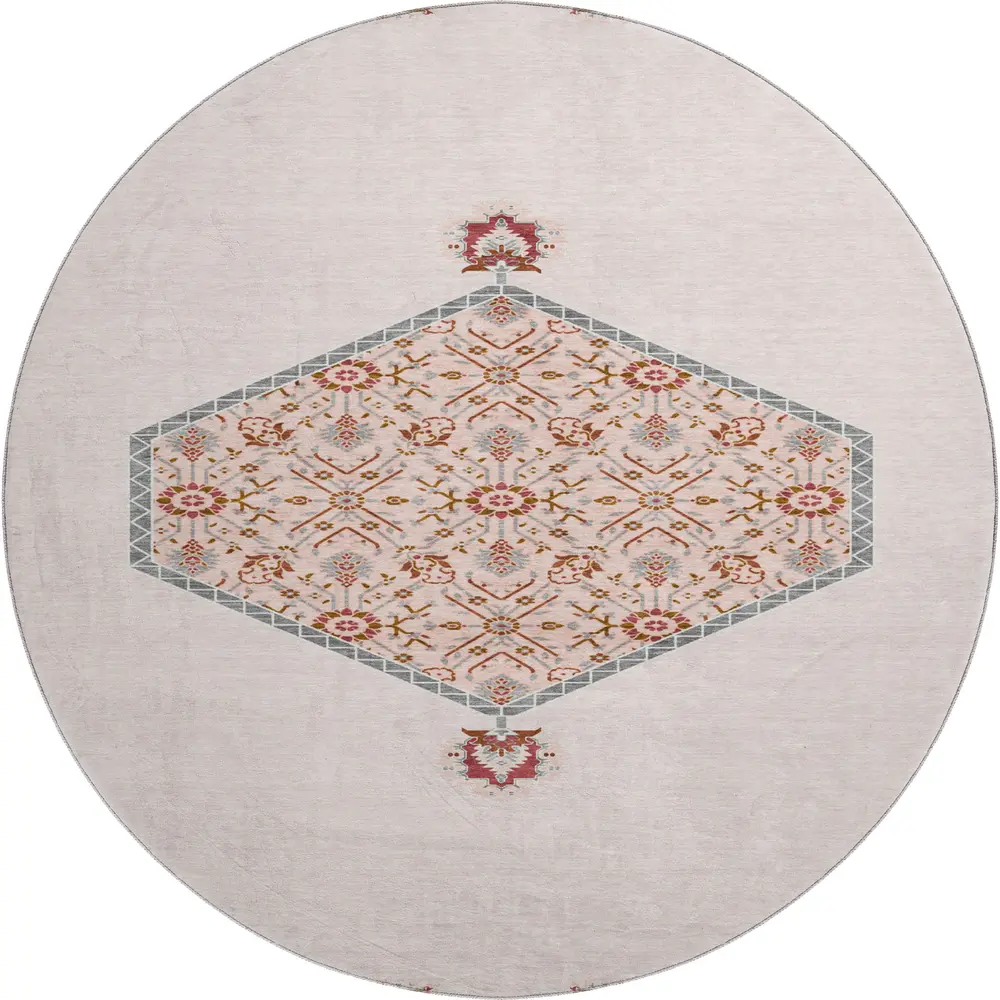 Mayfield AMF1011 Pink 8' x 8' Rug