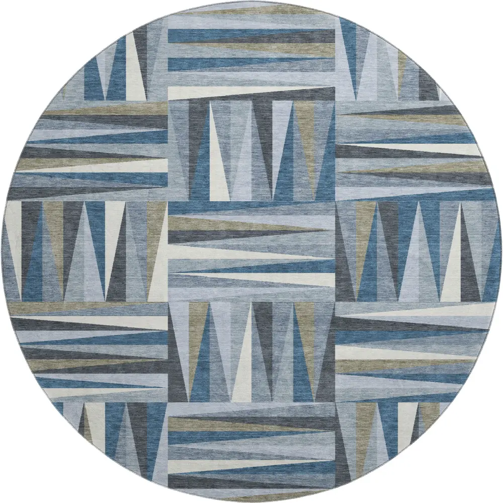 Mayfield AMF1012 Denim 8' x 8' Rug