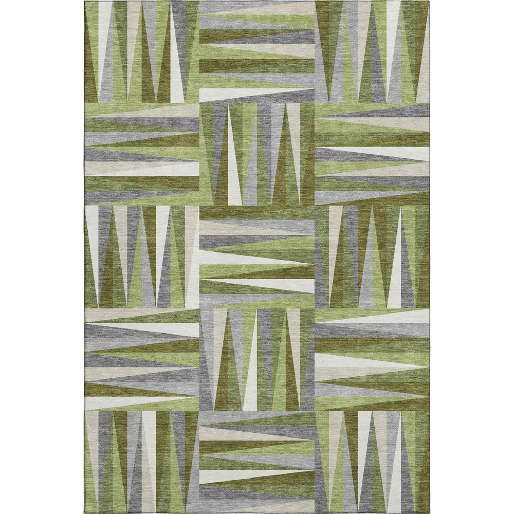 Mayfield AMF1012 Green 8' x 10' Rug