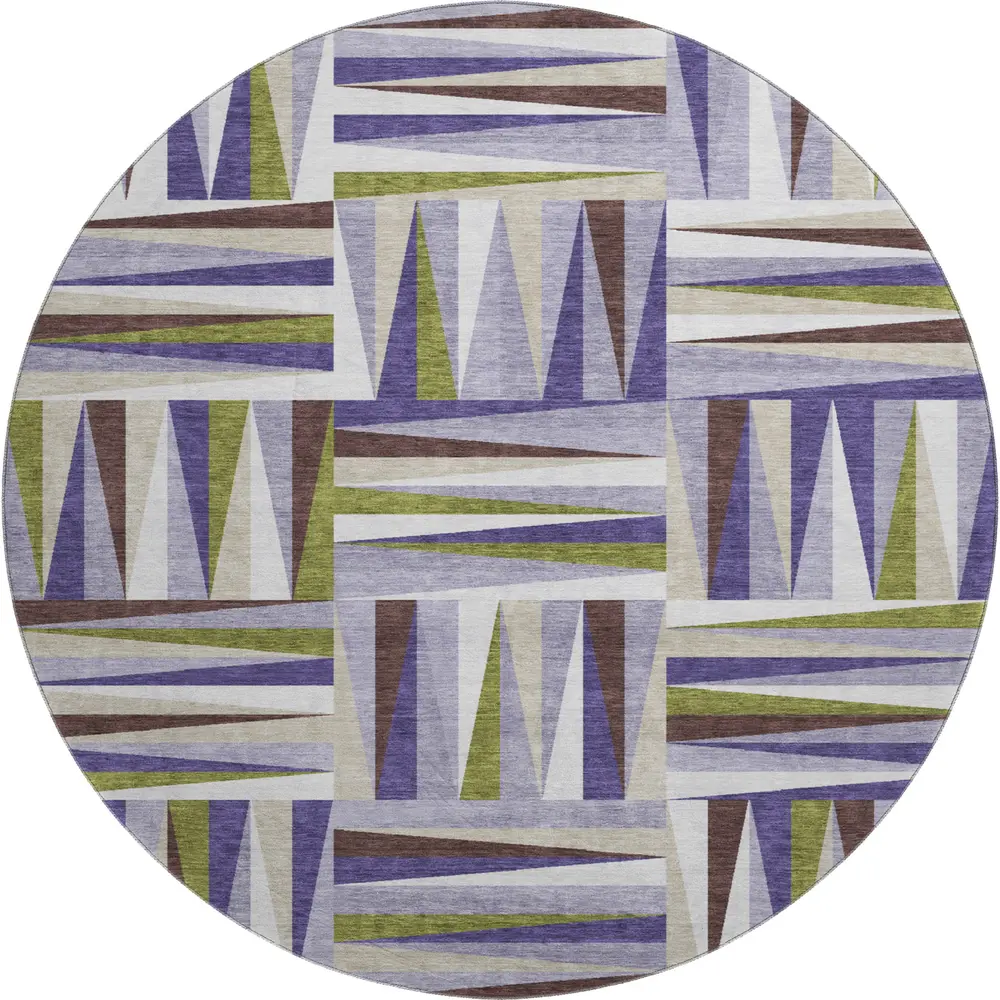 Mayfield AMF1012 Lavender 8' x 8' Rug