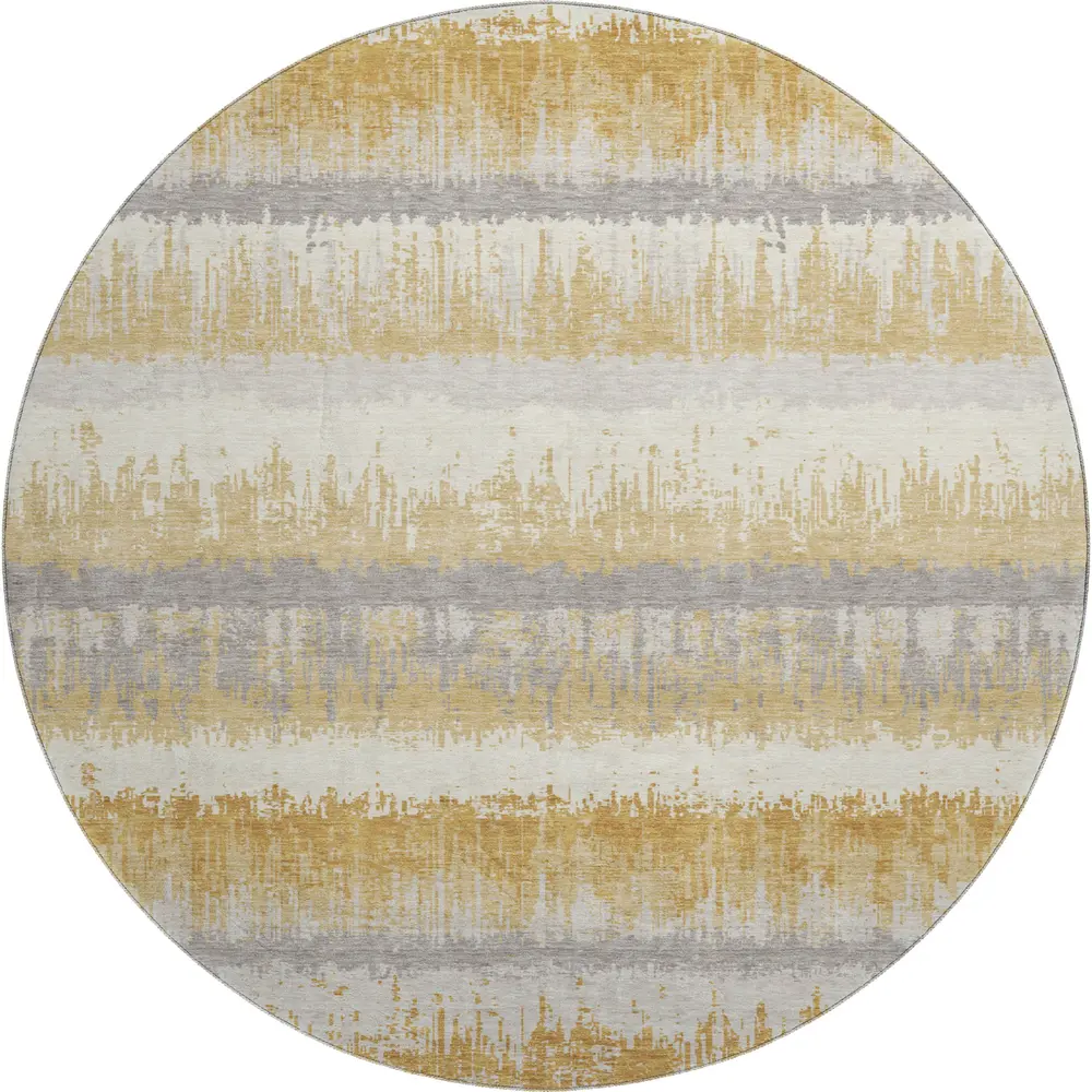 Mayfield AMF1013 Gold 8' x 8' Rug