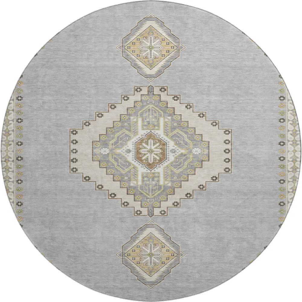 Mayfield AMF1014 Gray 8' x 8' Rug