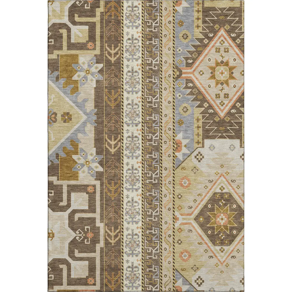 Mayfield AMF1015 Brown 3' x 5' Rug