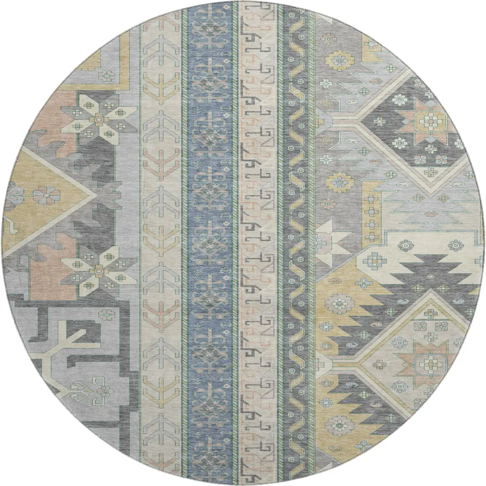 Mayfield AMF1015 Silver 8' x 8' Rug