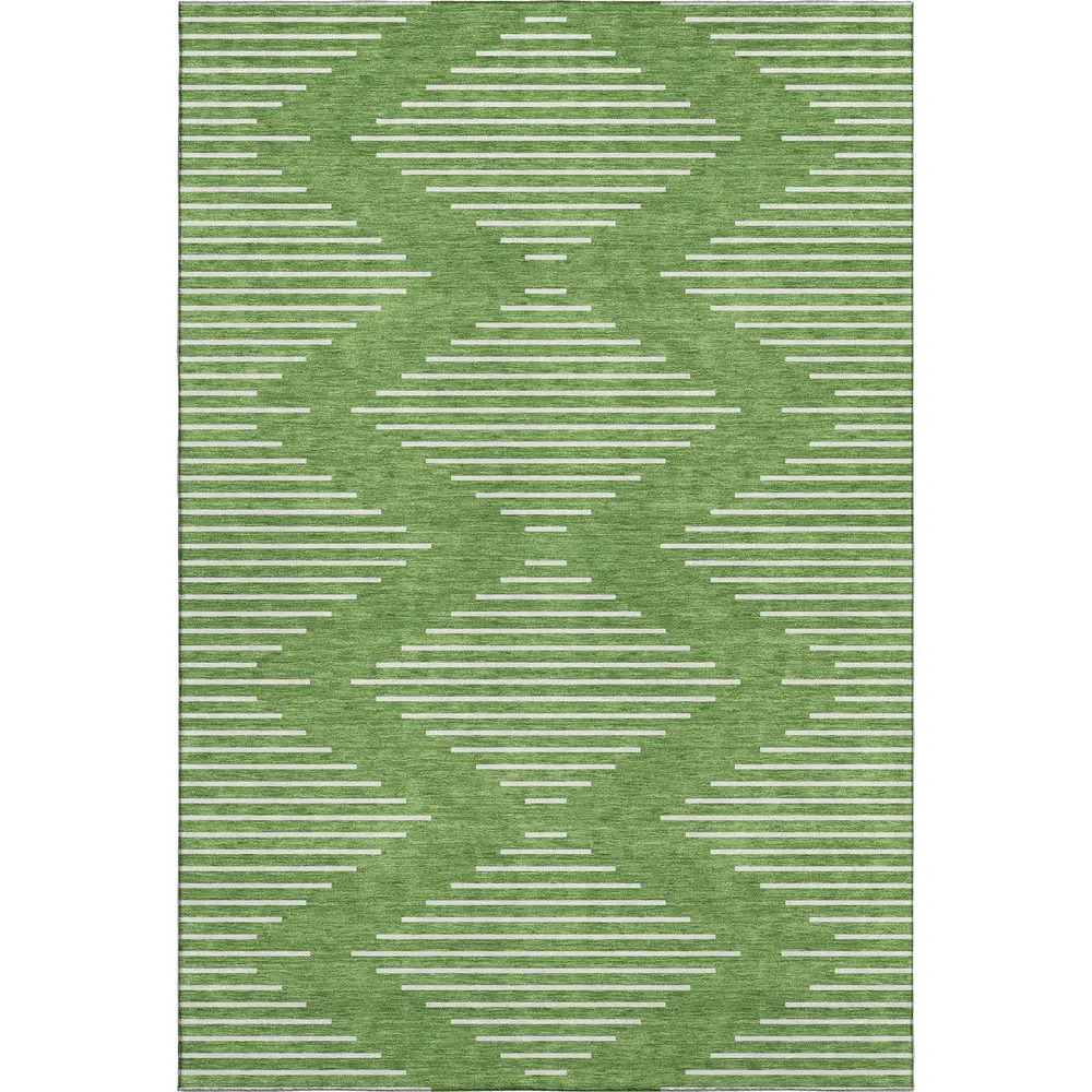 Mayfield AMF1016 Green 3' x 5' Rug