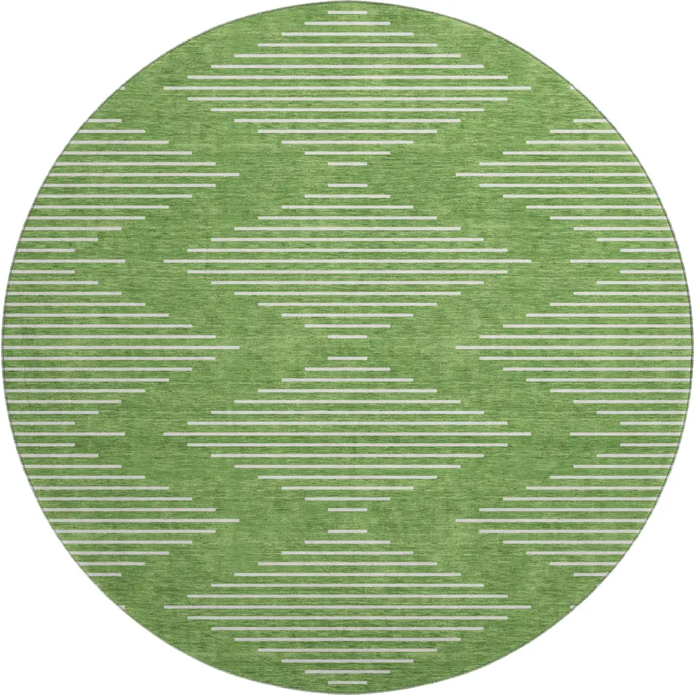 Mayfield AMF1016 Green 8' x 8' Rug