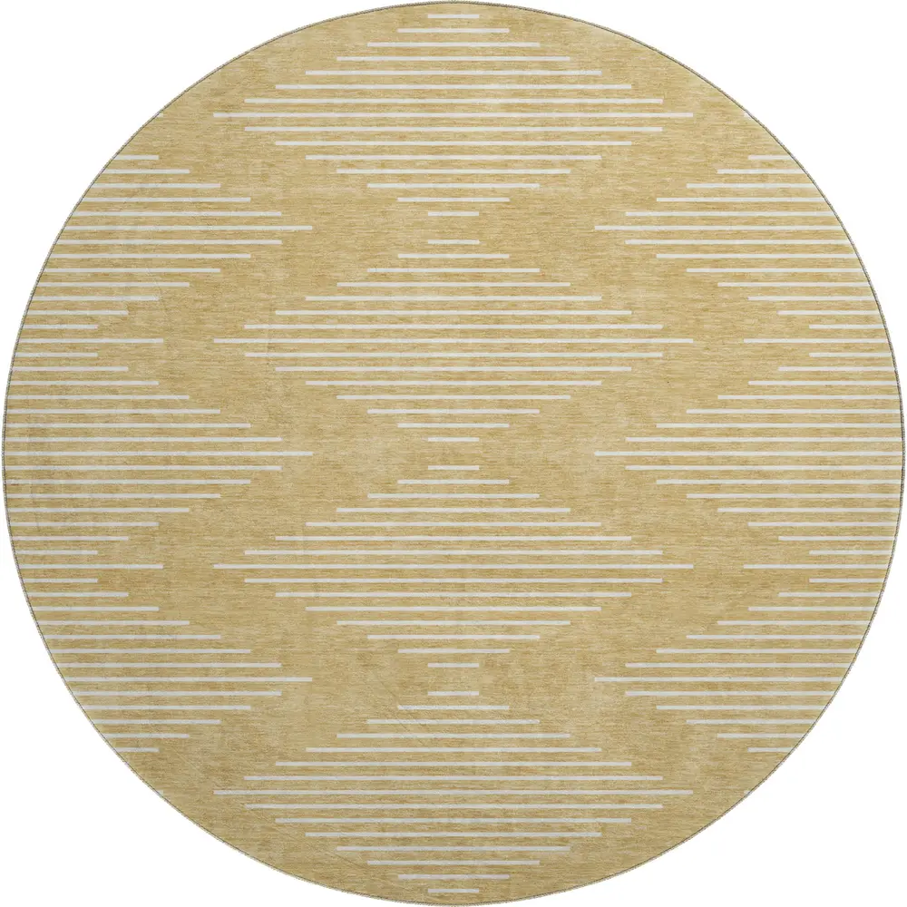 Mayfield AMF1016 Gold 8' x 8' Rug