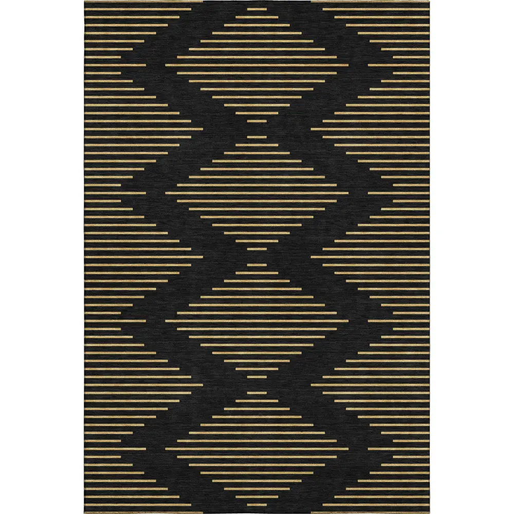 Mayfield AMF1017 Black 8' x 10' Rug